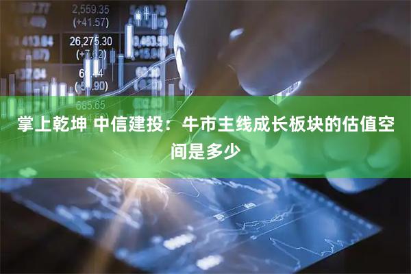 掌上乾坤 中信建投：牛市主线成长板块的估值空间是多少
